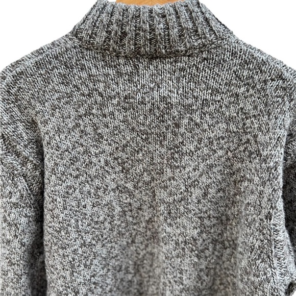 Woolrich  Eco Rich Woodward Half Zip Wool Sweater in Hazelnut Size XL - Picture 10 of 15